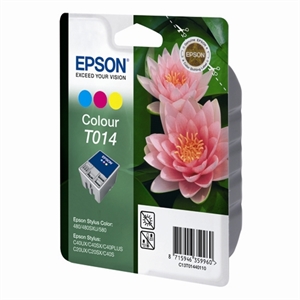 Epson T014 inkt cartridge kleur (origineel)