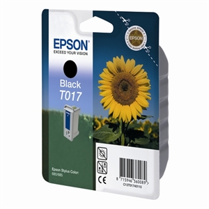 Epson T017 inkt cartridge zwart (origineel)