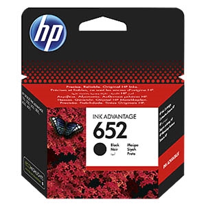 HP F6V25AE nr. 652 inkt cartridges zwart (origineel)