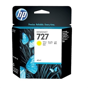 HP B3P15A nr. 727 inkt cartridge geel (origineel)