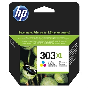 HP T6N03AE nr. 303XL inkt cartridge kleur hoge capaciteit (origineel)