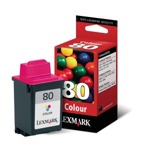 Lexmark 12A1980 nr. 80 inkt cartridge kleur (origineel)