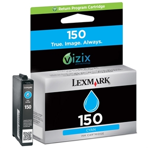 Lexmark 14N1608E nr. 150 inkt cartridge cyaan (origineel)