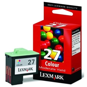 Lexmark 10N0227 nr. 27 inkt cartridge kleur (origineel)