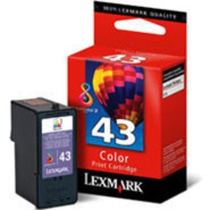 Lexmark 18Y0143E nr. 43 inkt cartridge kleur (origineel)