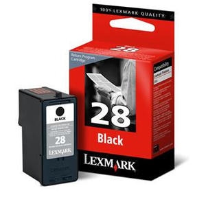 Lexmark 18C1428 nr. 28 inkt cartridge zwart (origineel)