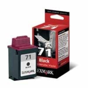 Lexmark 15MX971 nr. 71 light inkt cartridge zwart (origineel)