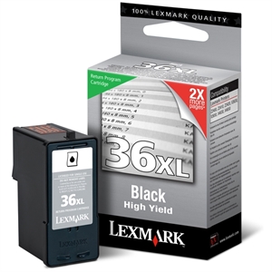Lexmark 18C2170 nr. 36XL inkt cartridge zwart hoge capaciteit (origineel)