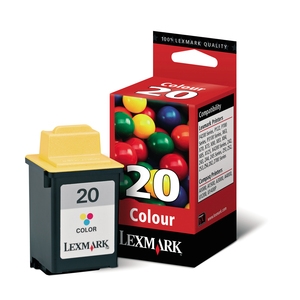Lexmark 15M0120 nr. 20 inkt cartridge kleur (origineel)