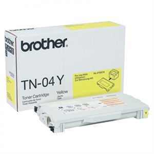 Brother TN-04Y toner cartridge geel (origineel)