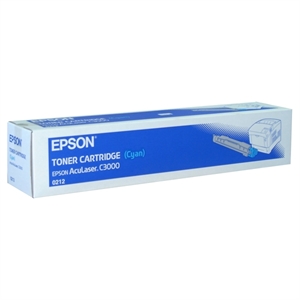 Epson C13S050212 0212 Toner cyan, 3.500 Seiten 5% für Epson AcuLaser C 3000 Epson AcuLaser C 3000