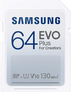 Samsung EVO Plus SD-card - 130/130MB - 64GB