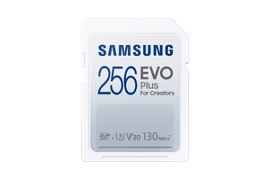 Samsung EVO Plus SD-card - 130/130MB - 256GB