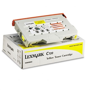 Lexmark 15W0902 toner cartridge geel (origineel)
