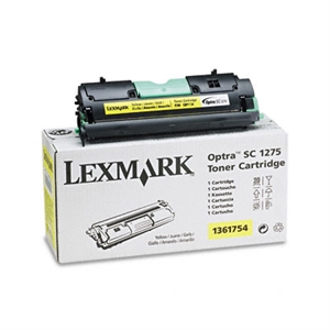 Lexmark 1361754 toner cartridge geel (origineel)