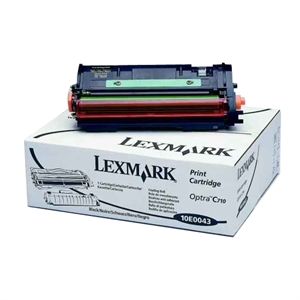 Lexmark 10E0043 toner cartridge zwart (origineel)