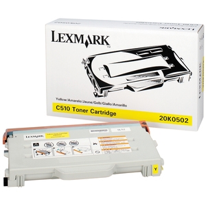 Lexmark 20K0502 toner cartridge geel (origineel)