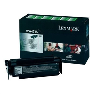 Lexmark 12A4715 toner cartridge zwart (origineel)