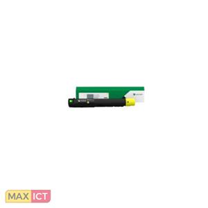 Lexmark 85D0HY0 toner cartridge geel hoge capaciteit (origineel)