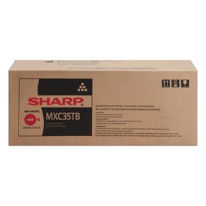 Sharp MX-C35TB - black - original - toner cartridge - Tonerpatrone Schwarz