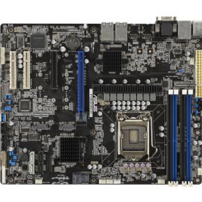 ASUS P12R-E/10G-2T Mainboard - Intel C256 - Intel LGA1200 socket - DDR4 RAM - ATX