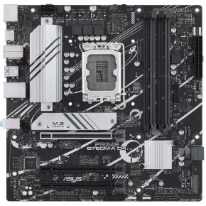 ASUS PRIME B760M-A D4 Mainboard - Intel B760 - Intel LGA1700 socket - DDR4 RAM - Micro-ATX