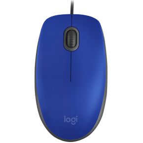 Logitech M110 Silent - mouse - USB-A - blue - Maus (Blau)