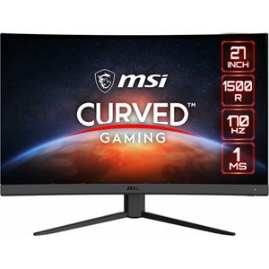 MSI 27" Bildschirm Optix G27C4 - LED monitor - curved - Full HD (1080p) - 27" - Schwarz - 1 ms AMD FreeSync Premium