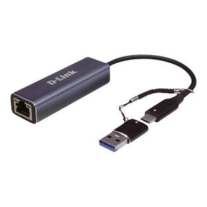 D-Link DUB-2315 Netwerkadapter 2.5 GBit/s USB, USB-C, LAN (10/100/1000 MBit/s)