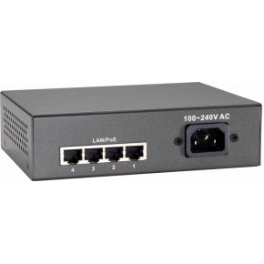 LevelOne FEP-0511 Fast Ethernet (10/100) Power over Ethernet (PoE) netwerk-switch