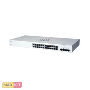 0 Cisco Switch Business 220-Series 28-Port 1GbE smart managed