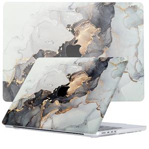 Lunso  cover hoes - MacBook Pro 14 inch (2021) - Marble Magnus