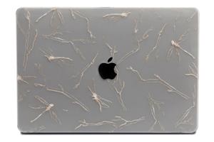 Lunso  cover hoes - MacBook Pro 15 inch (2016-2020) - Dragonfly White
