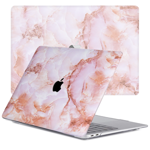 Lunso  cover hoes - MacBook Pro 15 inch (2016-2020) - Marble Finley