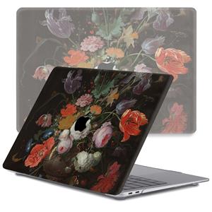 Qubits Lunso - cover hoes - MacBook Pro 15 inch (2016-2020) - Stilleven Met Bloemen