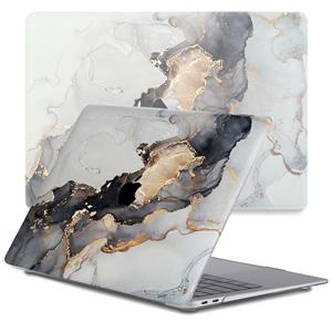Lunso  cover hoes - MacBook Pro 15 inch (2016-2020) - Marble Magnus