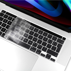 Lunso (EU) Keyboard bescherming - MacBook Pro 16 inch (2019) / Pro 13 inch (2020-2022) - Transparant