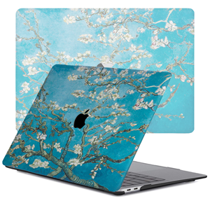 Lunso  cover hoes - MacBook Pro 16 inch (2019) - Van Gogh Amandelboom