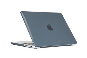 Lunso  cover hoes - MacBook Pro 16 inch (2021) - Glanzend Zwart