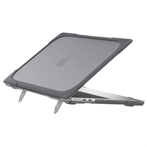 Schokbestendig MacBook Air 13 (2022) Plastic Hoesje - Grijs