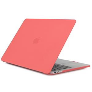 Lunso  MacBook Air 13 inch hoes (2010-2017) - bescherm case - Mat Lichtroze