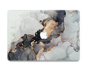 Lunso  cover hoes - MacBook Air 13 inch (2010-2017) - Marble Magnus