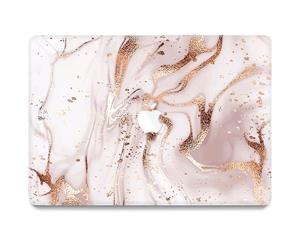 Lunso  cover hoes - MacBook Air 13 inch (2010-2017) - Marble Vera