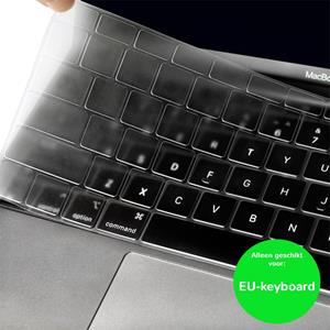 Lunso (EU) Keyboard bescherming - MacBook Air (2018-2019) - Transparant