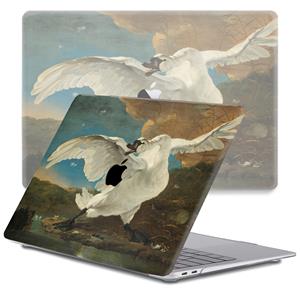 Lunso  cover hoes - MacBook Air 13 inch (2018-2019) - De Bedreigde Zwaan