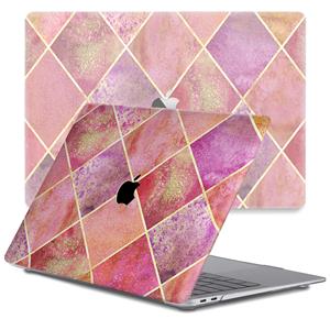 Lunso  cover hoes - MacBook Air 13 inch (2020) - Diamond Rose