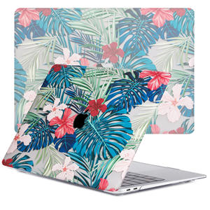 Lunso  cover hoes - MacBook Air 13 inch (2020) - Tropical Rood