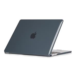 Lunso  cover hoes - MacBook Air 13 inch M2 (2022) - Glanzend Zwart