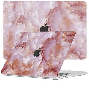 Lunso  cover hoes - MacBook Air 13 inch M2 (2022) - Marble Finley