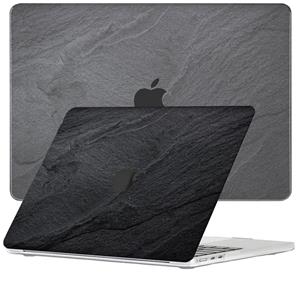 Lunso  cover hoes - MacBook Air 13 inch M2 (2022) - Black Stone